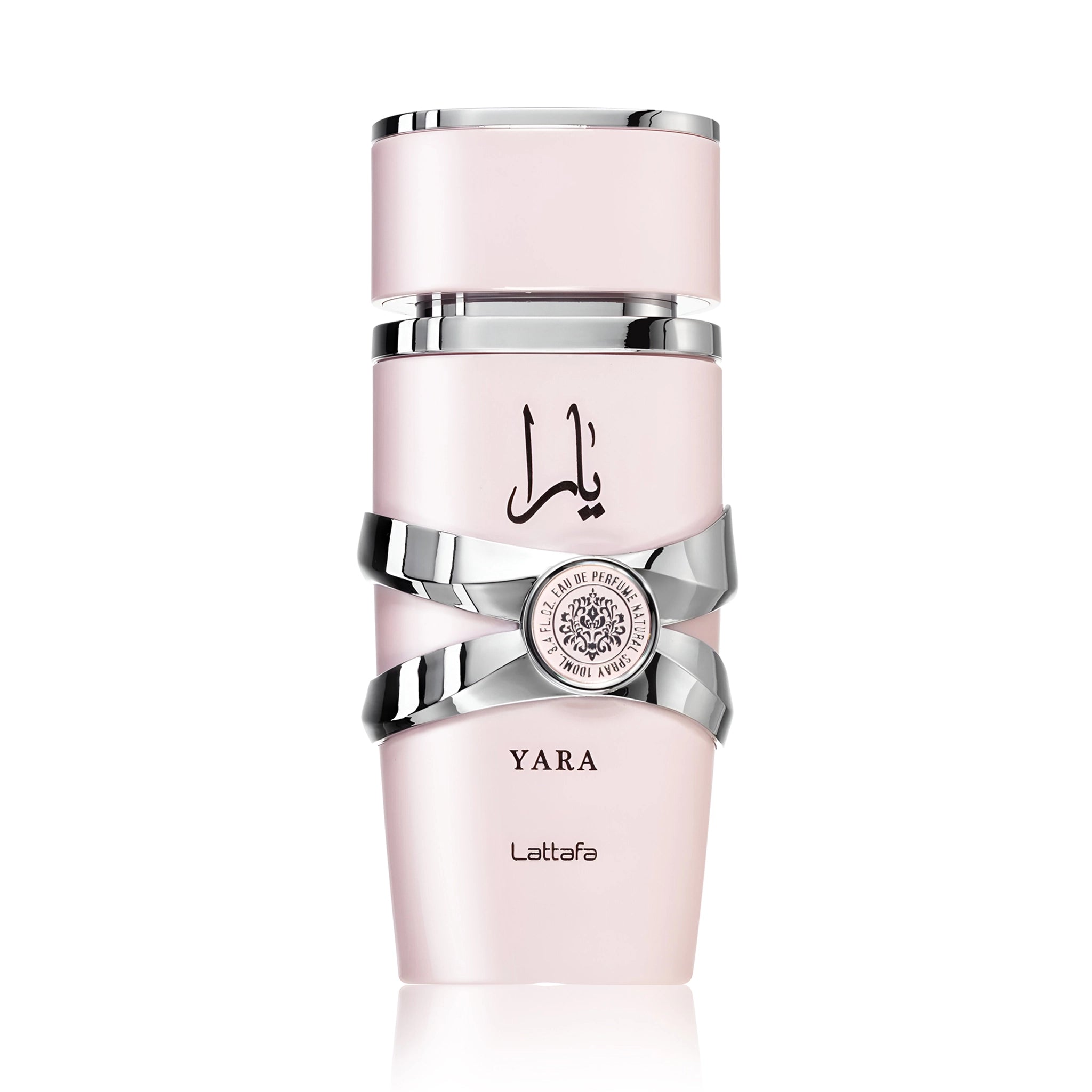 Frasco de Yara Rosa Lattafa Eau de Parfum Para Mujer